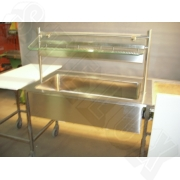 Drop-In Bain-Marie 1 well jacketed